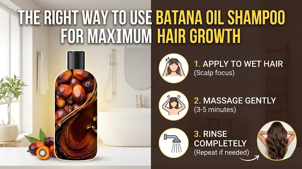 The Right Way to Use Batana Oil Shampoo